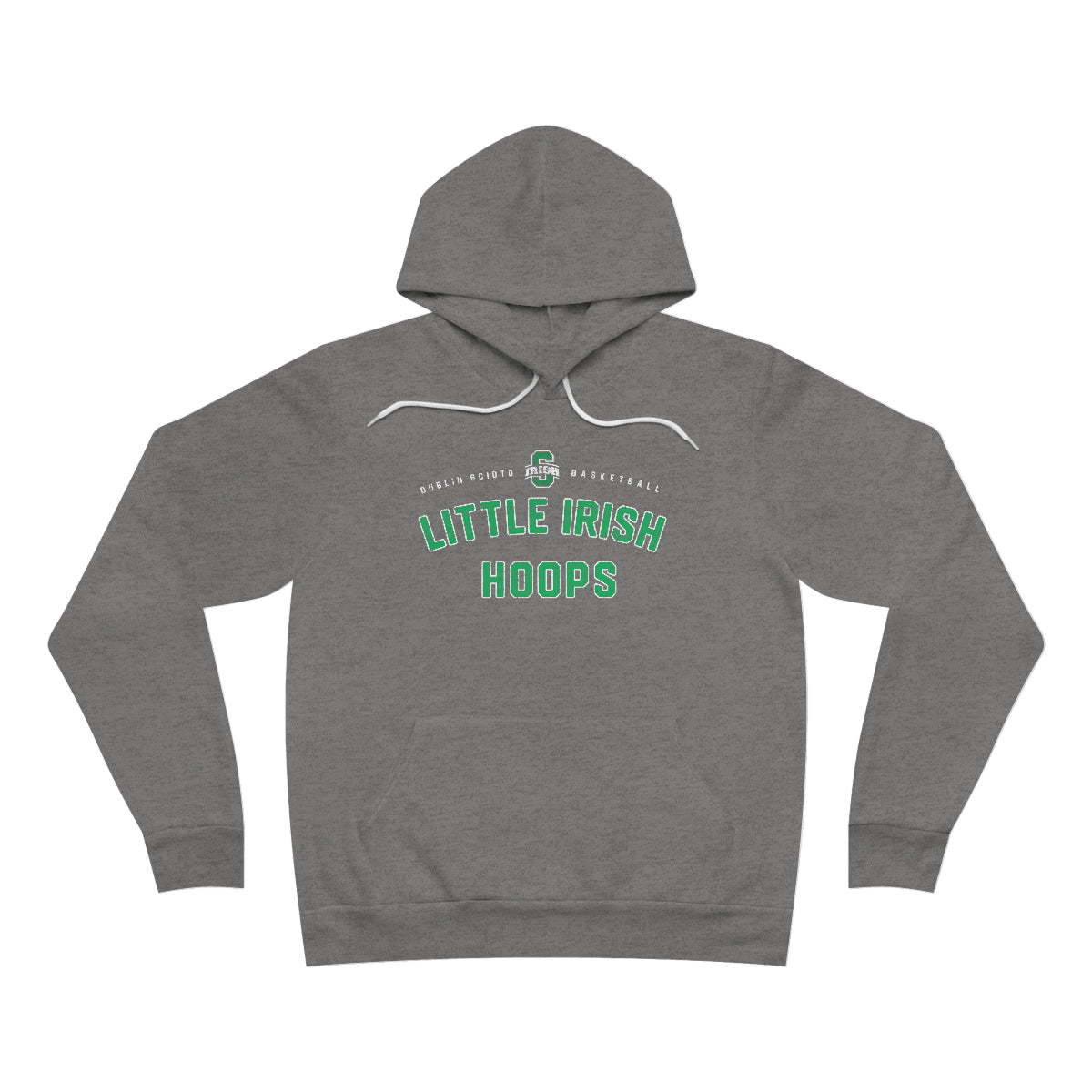 LITTLE IRISH HOOPS-Unisex Sponge Fleece Pullover Hoodie
