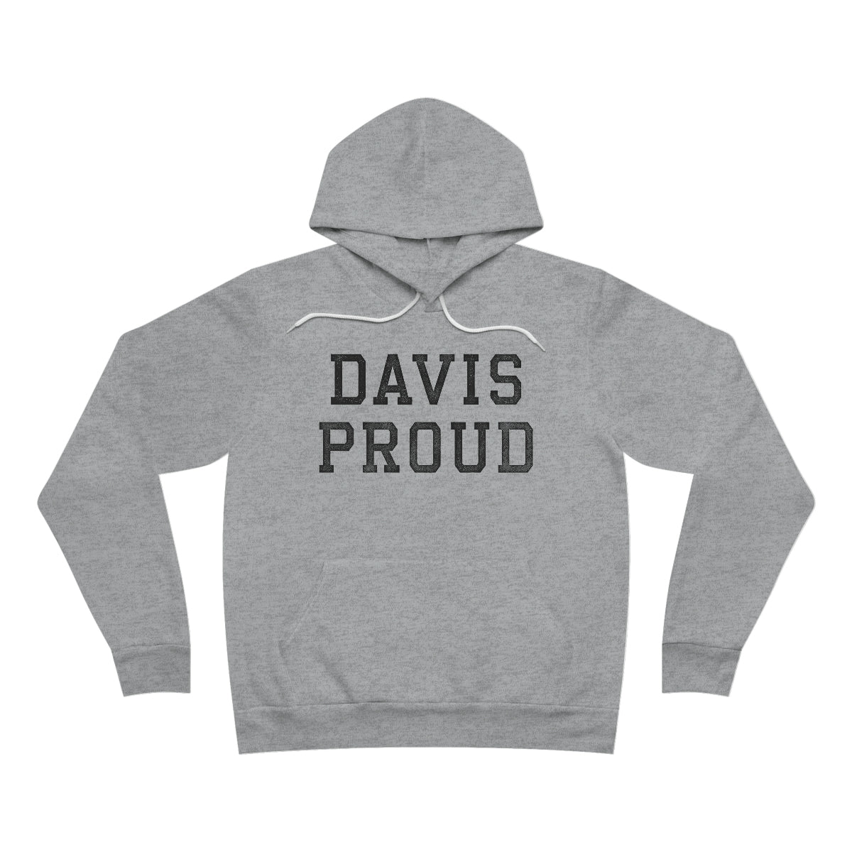 DAVIS PROUD-Unisex Sponge Fleece Pullover Hoodie