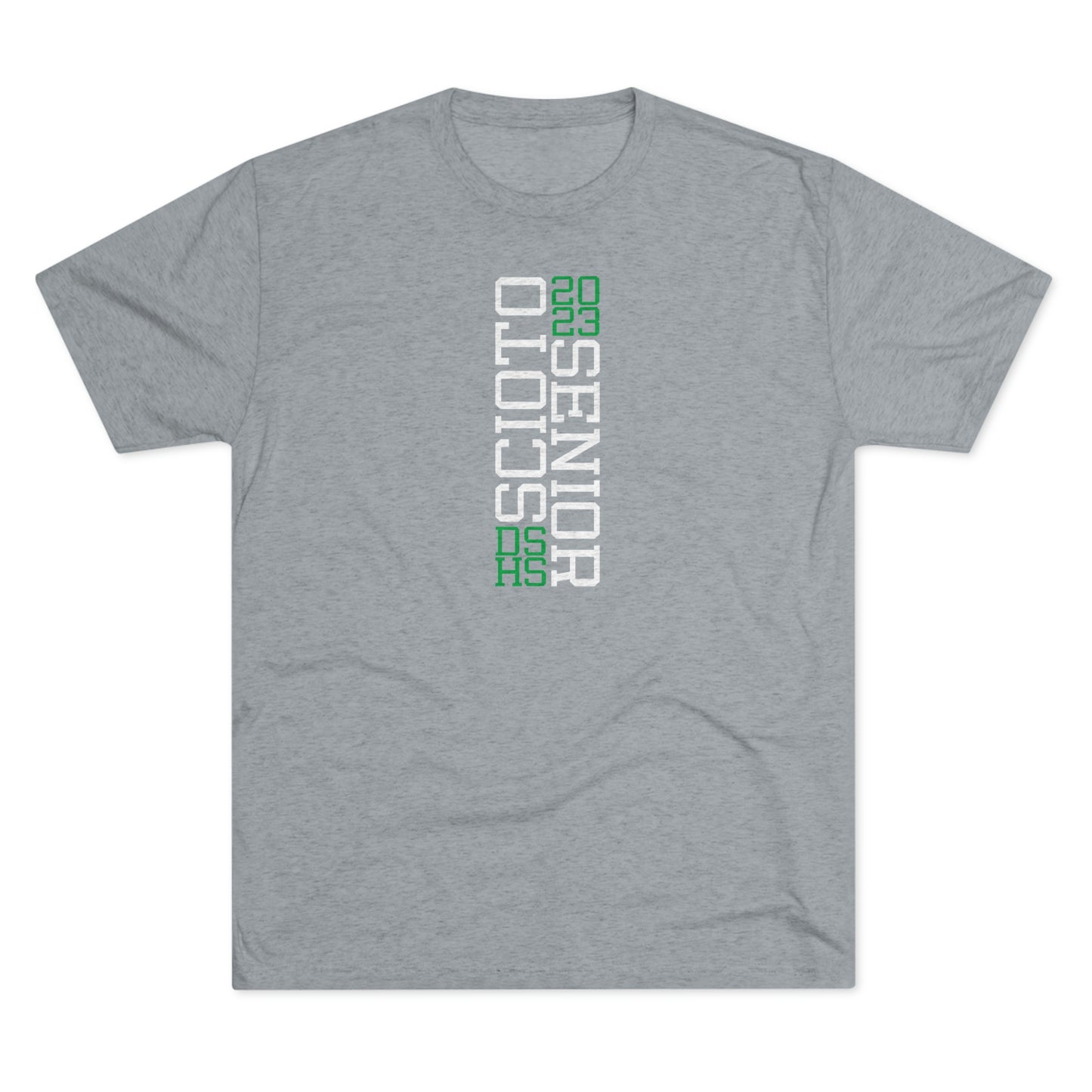 VERTICAL-DSHS_SCIOTO SENIOR_2023-Unisex Tri-Blend Crew Tee