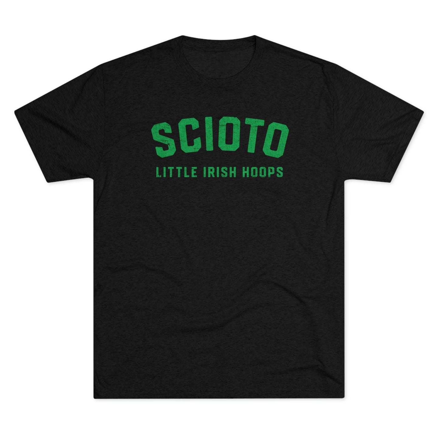 SCIOTO LITTLE IRISH HOOPS-Unisex Tri-Blend Crew Tee