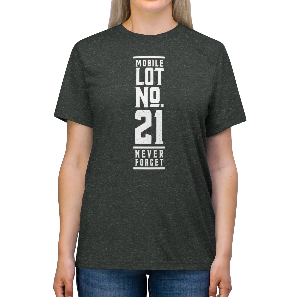 Lot No.21-Unisex Triblend Tee