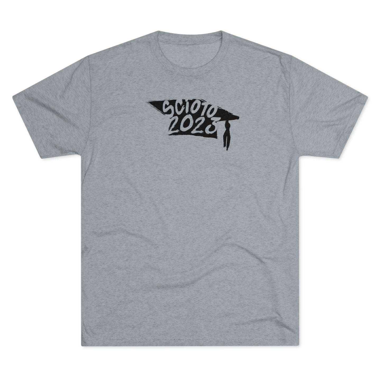 SCIOTO 2023_GRAD CAP-Unisex Tri-Blend Crew Tee