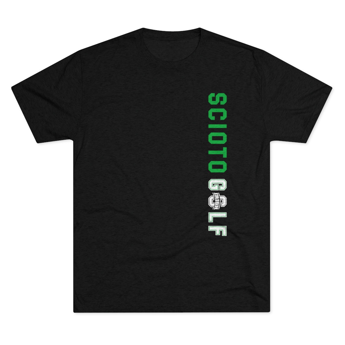 Scioto Golf-vertical-Unisex Tri-Blend Crew Tee