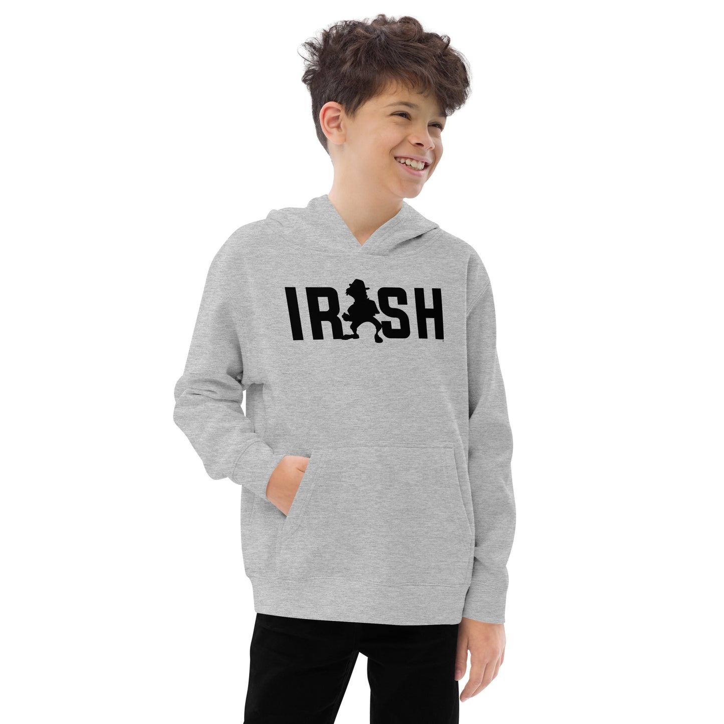 IRISH MAN™ ORIGINAL LOGO-Kids fleece hoodie