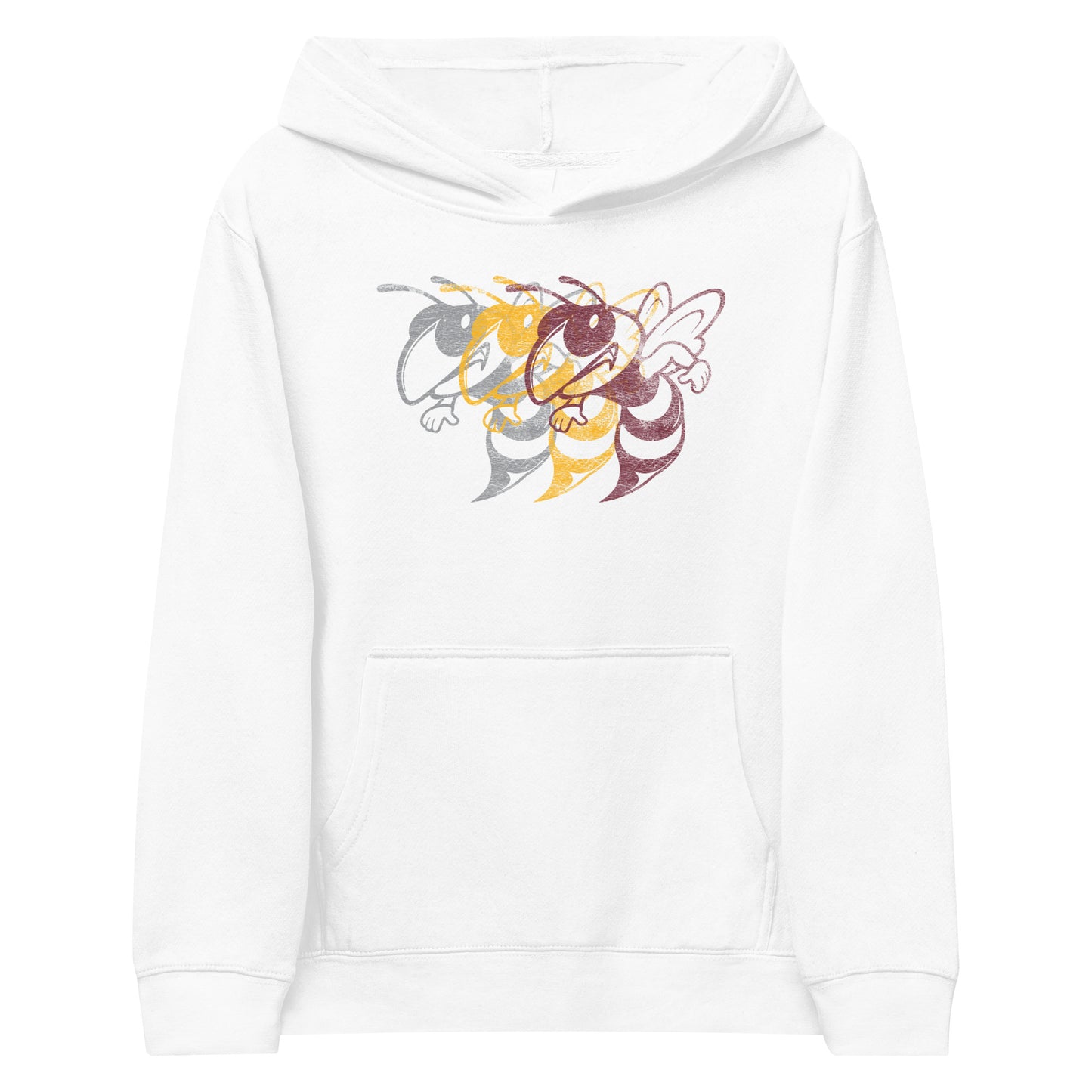 MASCOT_COLLAGE-Kids fleece hoodie