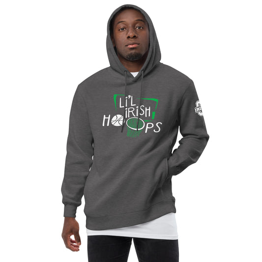 LI'L IRISH HOOPS_SCIOTO LOGO (sleeve)-Unisex fashion hoodie