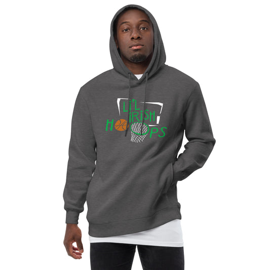 LITTLE IRISH_Original graphic_distressed-(side pockets)-Unisex fashion hoodie