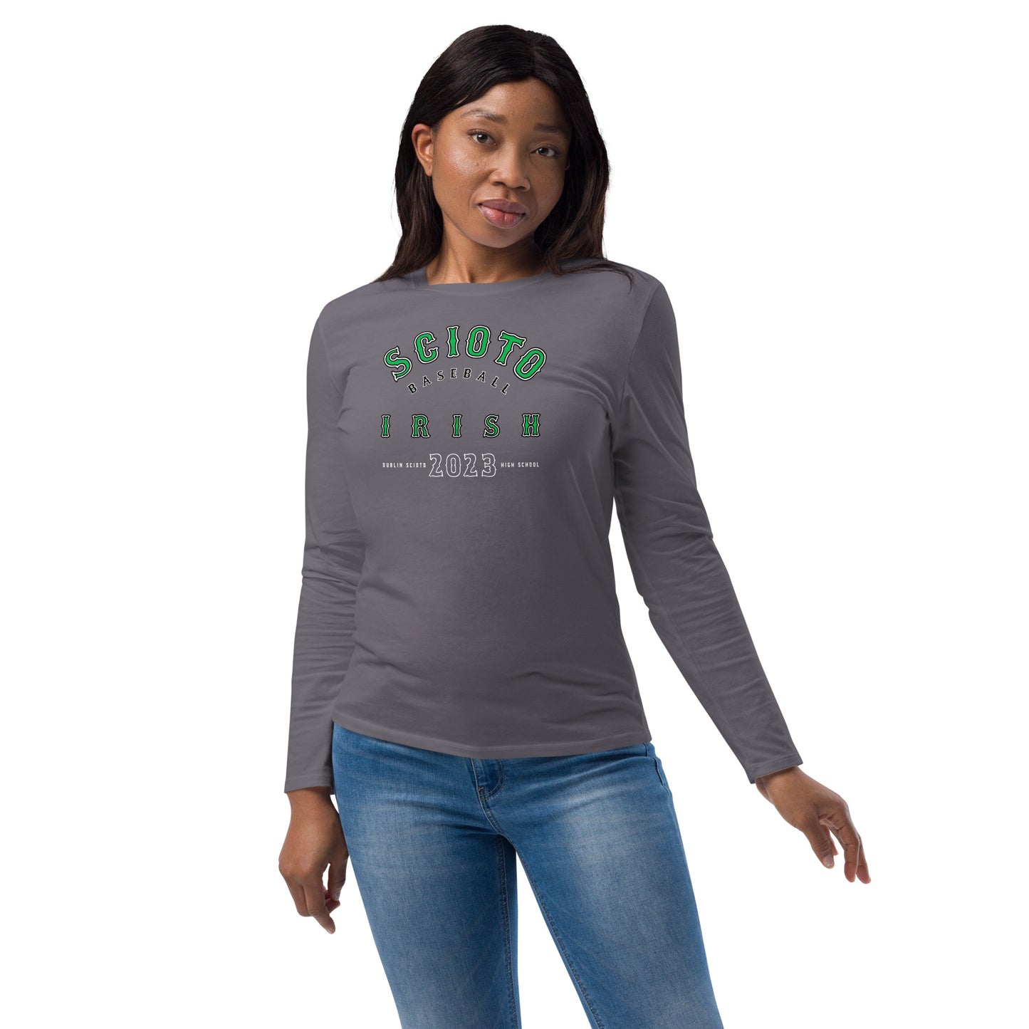 SCIOTO IRISH_BASEBALL_2023-Unisex fashion long sleeve shirt