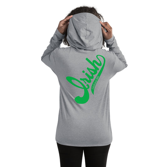 MASCOT_Irish script back-Unisex Lightweight Hoodie