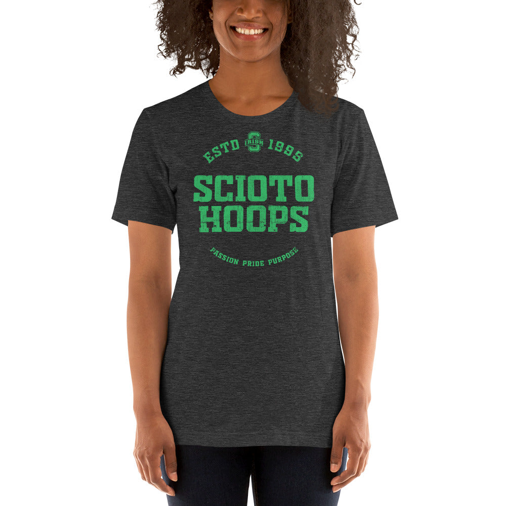 SCIOTO HOOPS-PASSION PRIDE PURPOSE-Unisex t-shirt