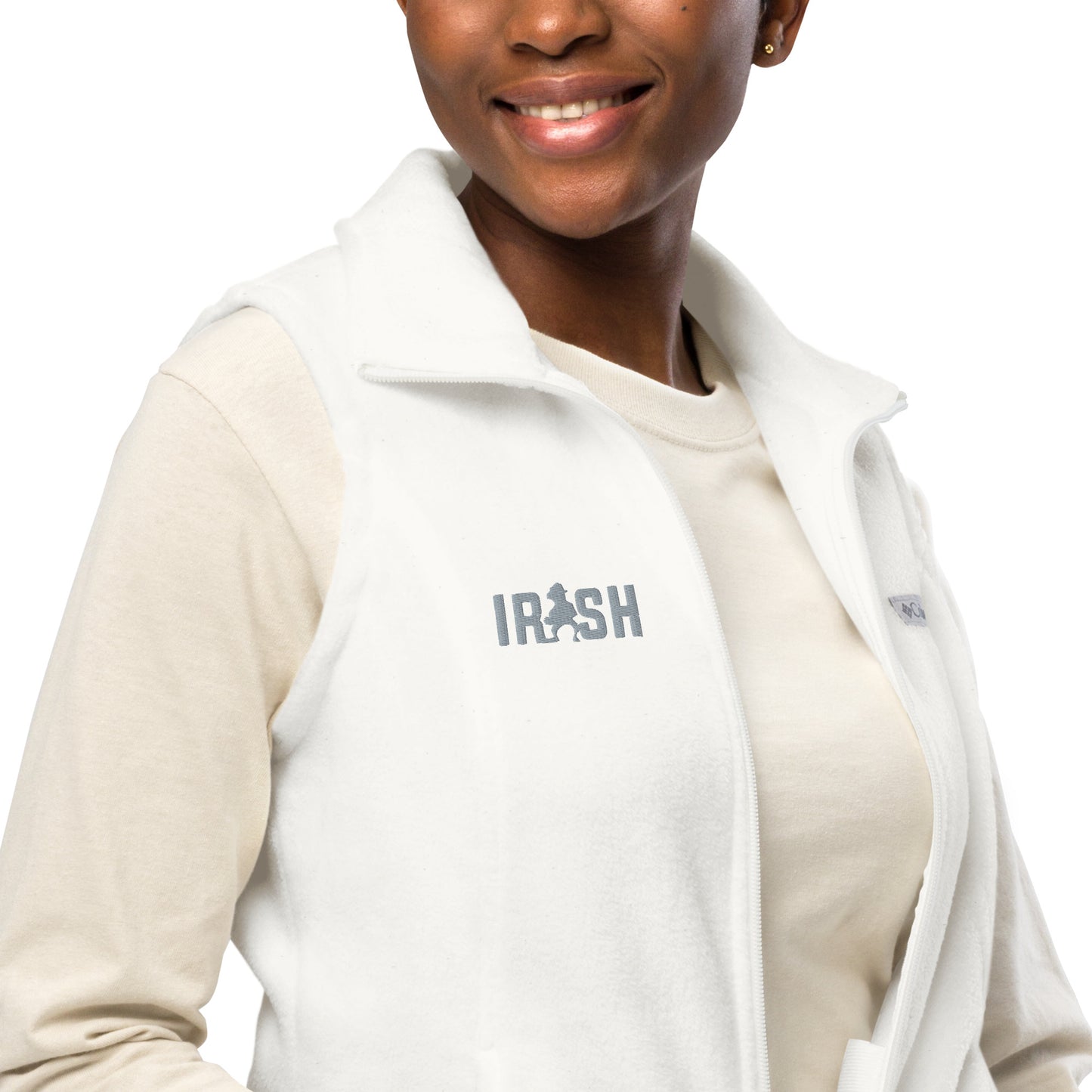 ORIGINAL IRISH MAN™ LOGO-Women’s Columbia fleece vest