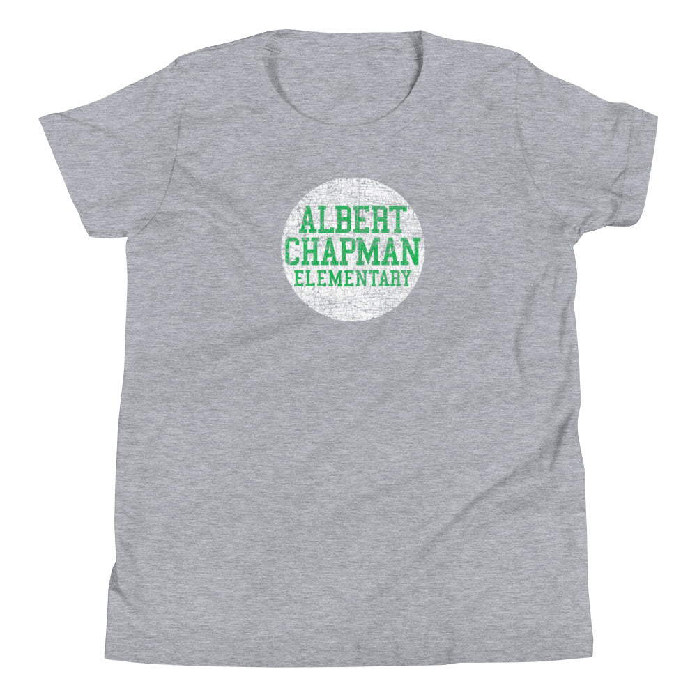 ALBERT CHAPMAN ELEMENTARY_Heavy Distress-Youth Short Sleeve T-Shirt