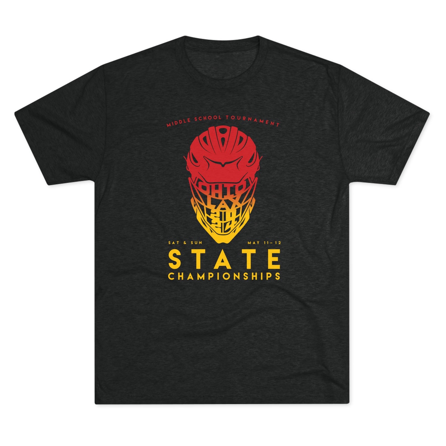 HELMET_STATE CHAMPIONSHIPS-Unisex Tri-Blend Crew Tee