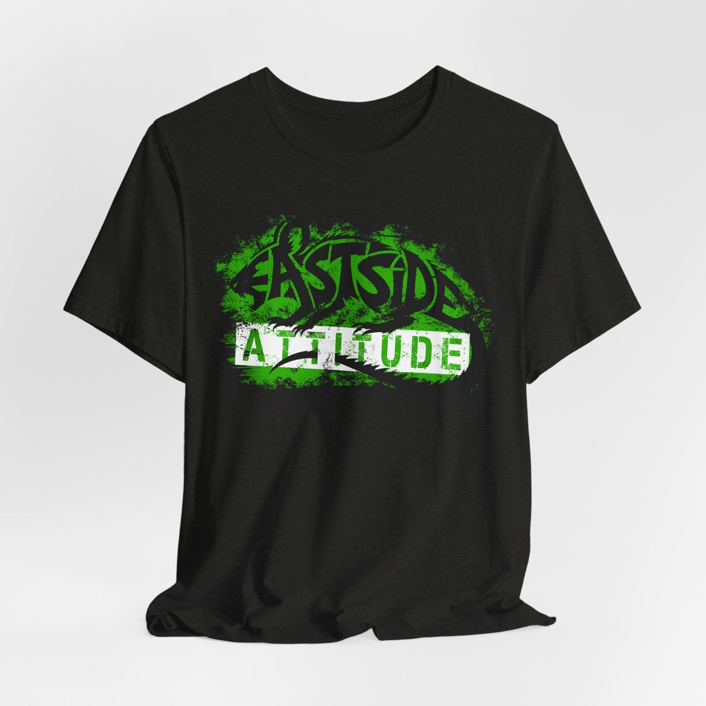 EASTSIDE ATTITUDE_Graphic Tee — distressed graphic Style T-Shirt