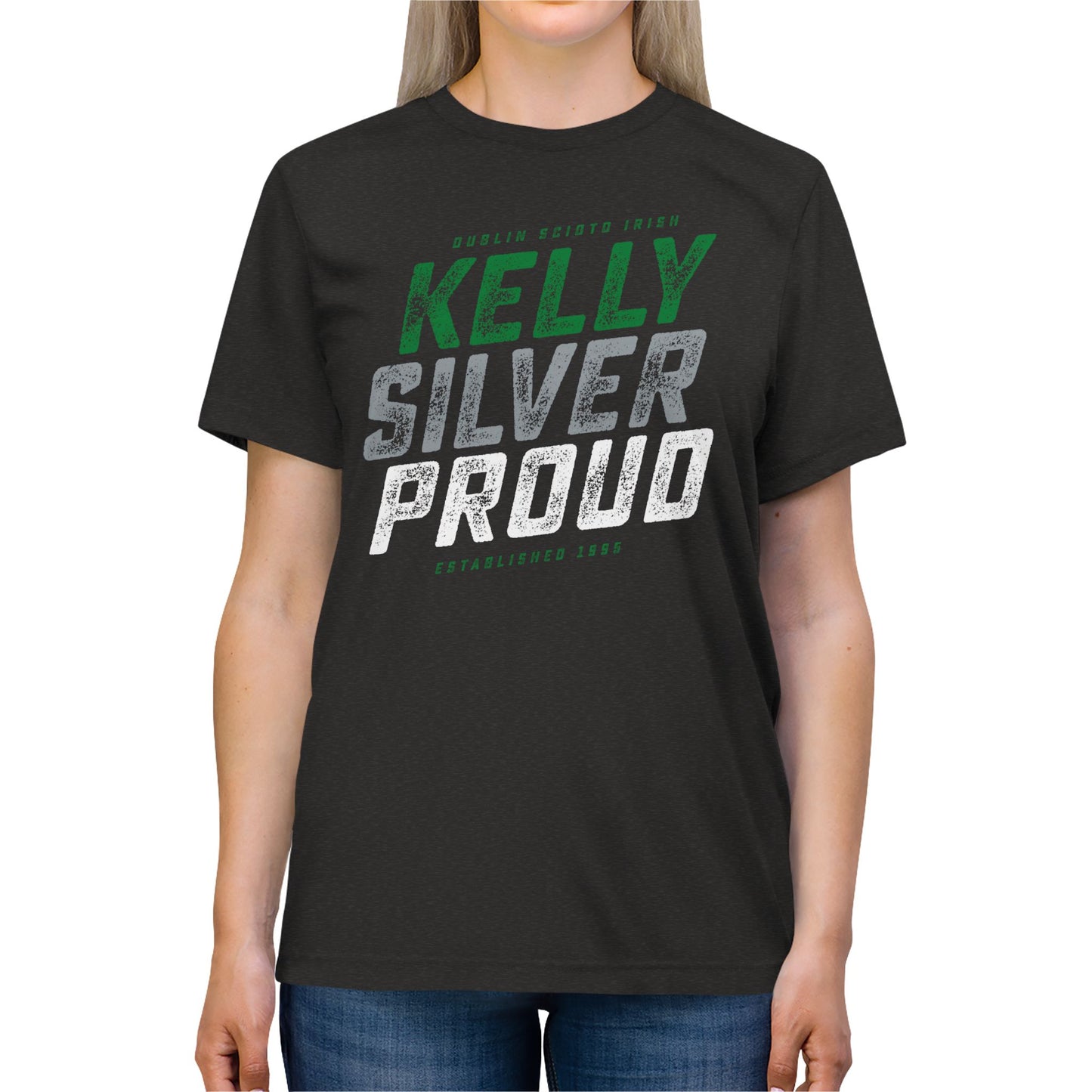 KELLY SILVER PROUD ESTABLISHED 1995 - Unisex Jersey Short Sleeve Tee