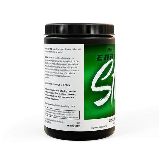 EARN YOUR GREAT! Strive™ Creatine Monohydrate Supplement (300g, 10.58oz)