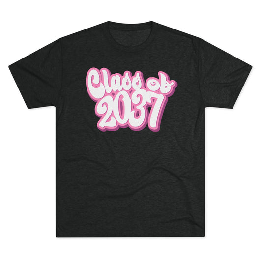 CLASS OF 2037-Unisex Tri-Blend Crew Tee