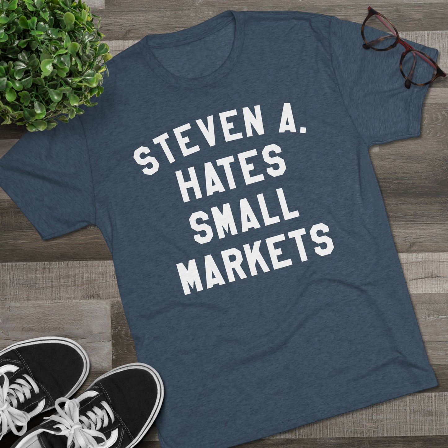 Copy of STEVEN A. HATES SMALL MARKETS-Unisex Tri-Blend Crew Tee