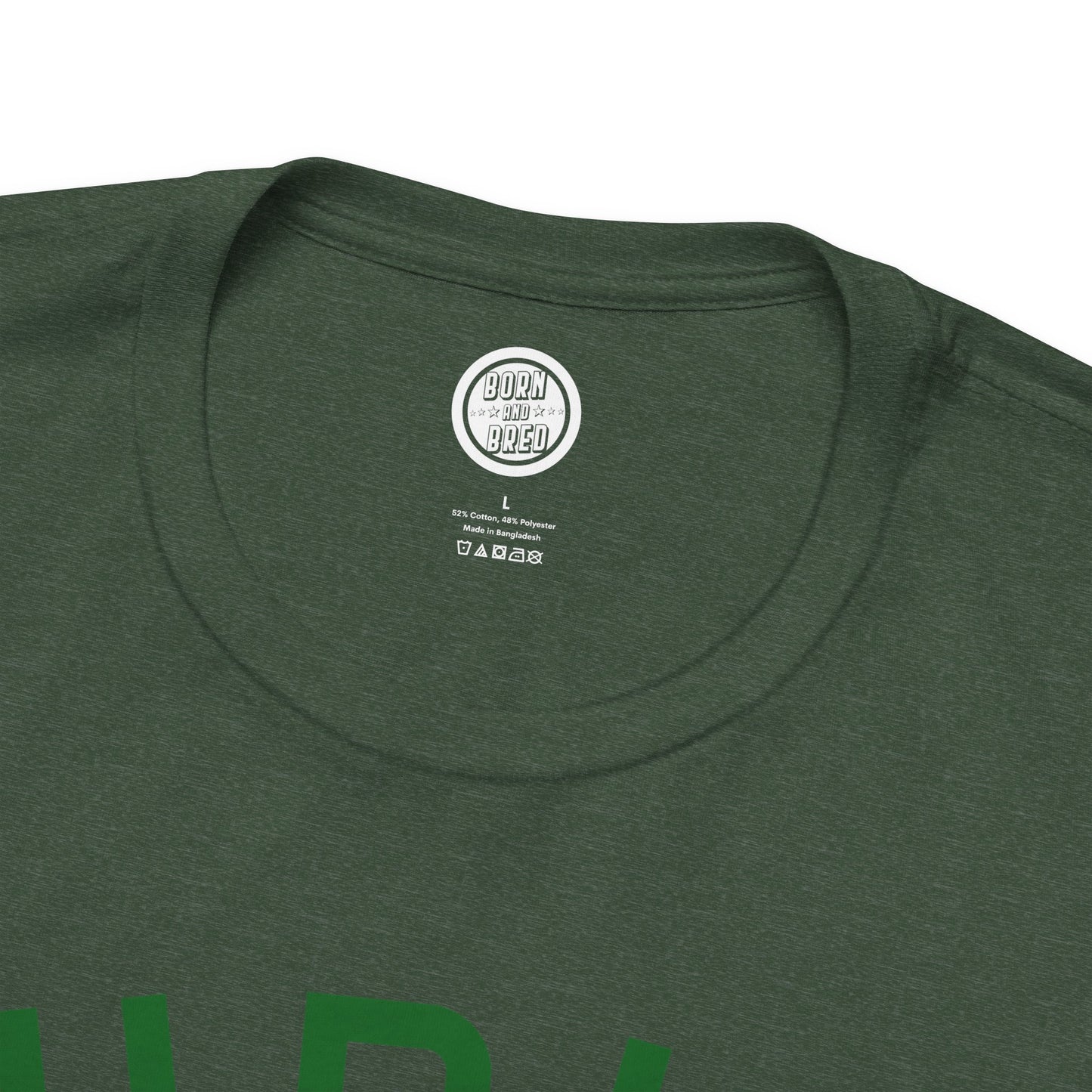 DUBLIN (arched type) OHIO-GREEN ON GREEN OPTIONS-Unisex Jersey Short Sleeve Tee