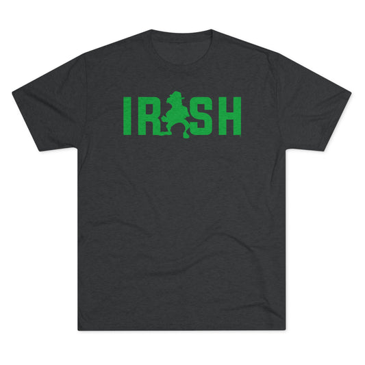 IRISH MAN™ LOGO_ARNDT 73-Unisex Tri-Blend Crew Tee