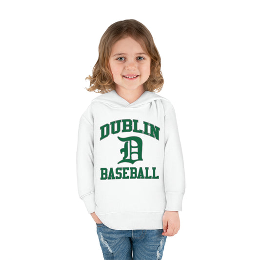 DUBLIN BASEBALL_script D-Toddler Pullover Fleece Hoodie
