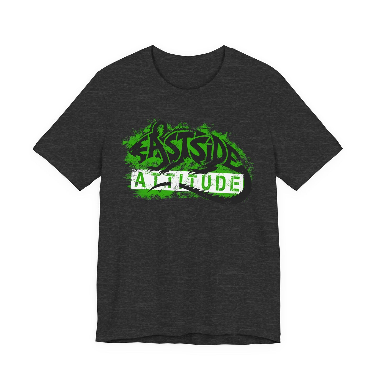 EASTSIDE ATTITUDE_Graphic Tee — distressed graphic Style T-Shirt