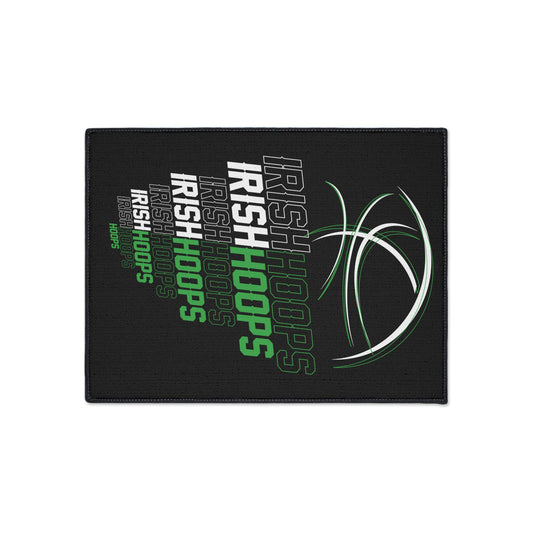 IRISH HOOPS graphic-Heavy Duty Floor Mat