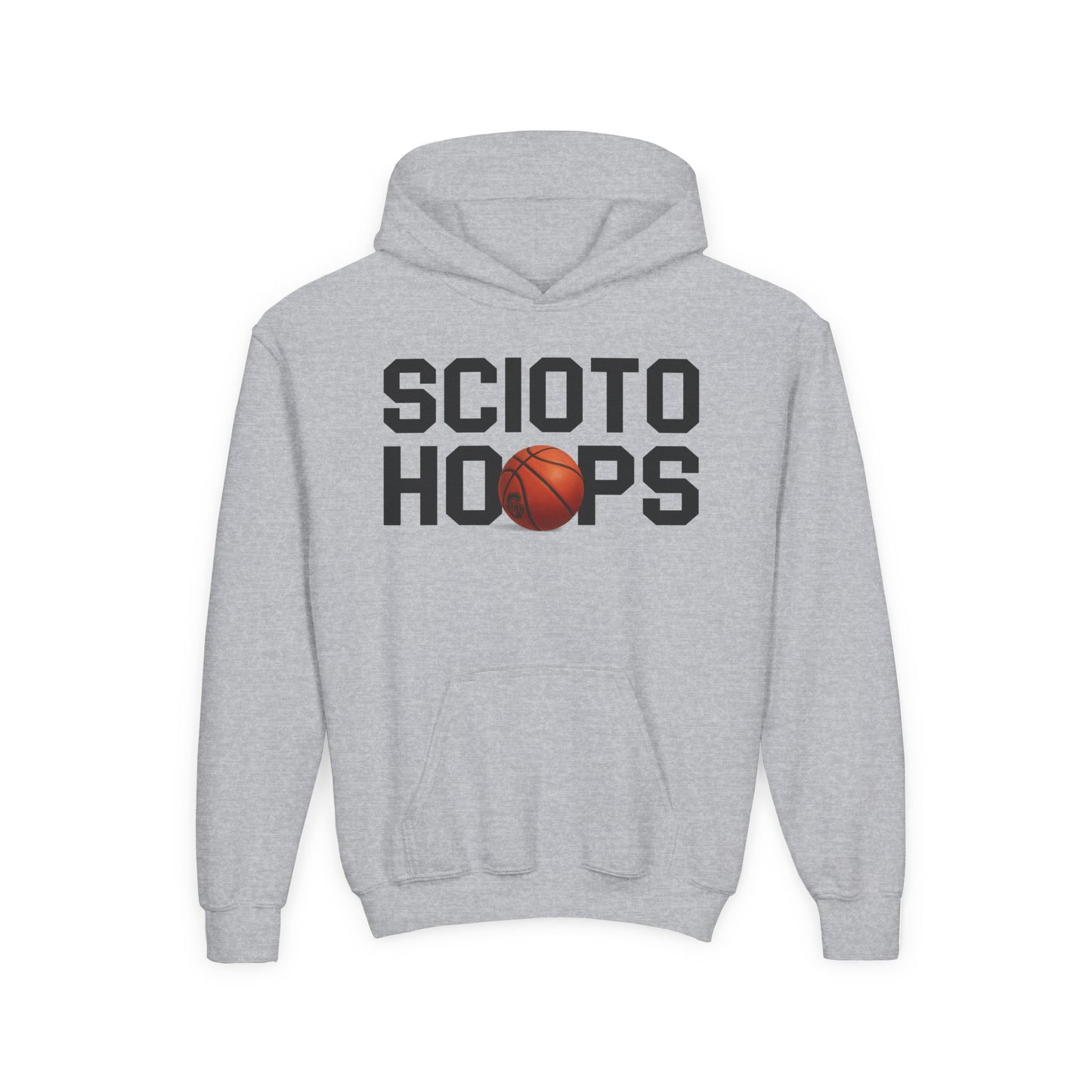 SCIOTO HOOPS (Basketball photo) - Hoodie