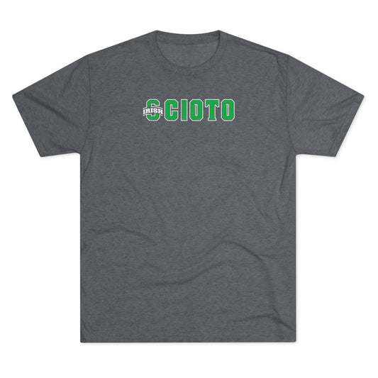 SCIOTO (IRISH LOGO SUBSTITUTION)-Unisex Tri-Blend Crew Tee