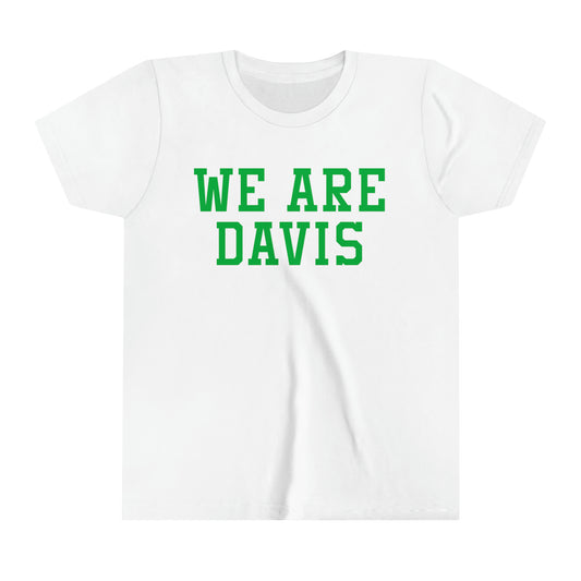 WE ARE DAVIS-Youth Short Sleeve Tee