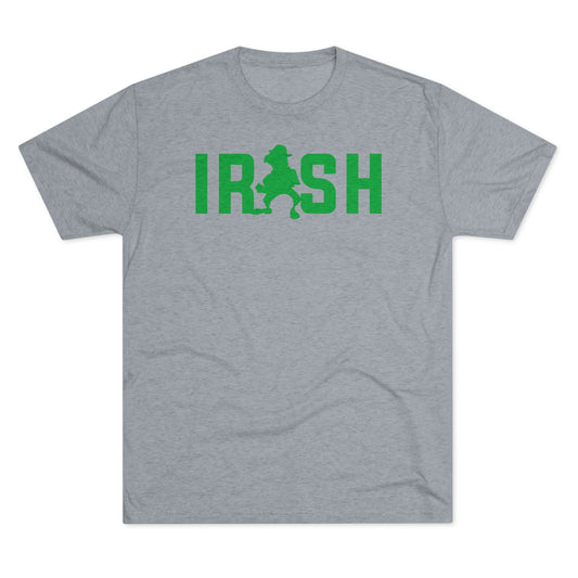 IRISH MAN™ LOGO_ARNDT 73-Unisex Tri-Blend Crew Tee