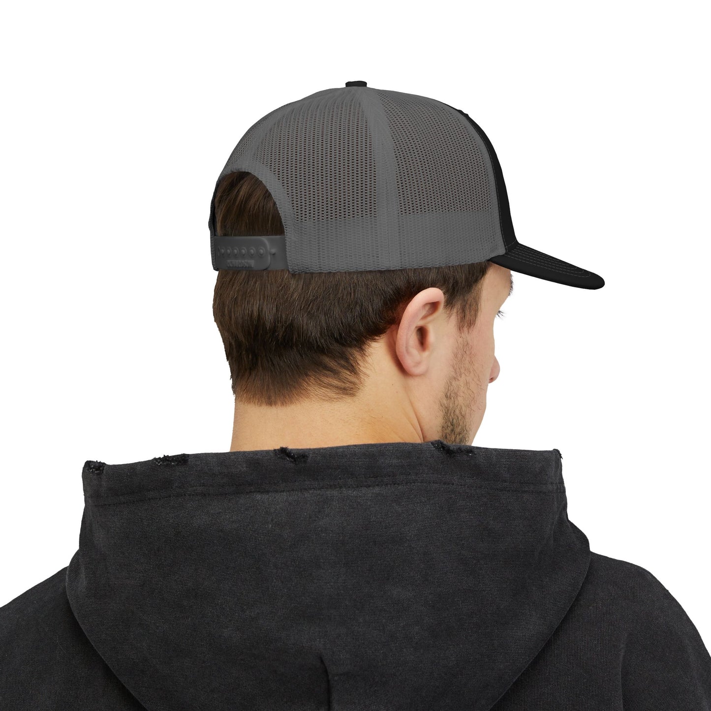 Mayor Embroidered Trucker Cap - Bold Snapback Mesh Hat