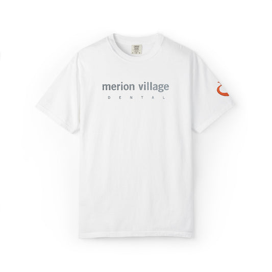 MVD_MERION VILLAGE DENTAL_embroidery – Apple-Heart icon sleeve_embroidery - T-Shirt