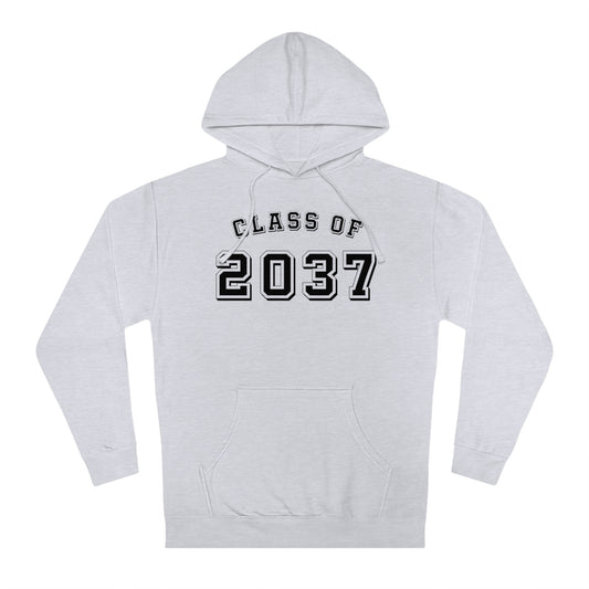 CLASS OF 2037 (offset block)-Unisex Hooded Sweatshirt