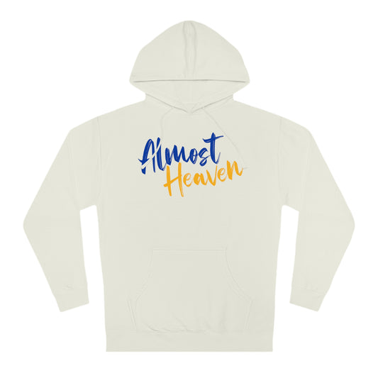 ALMOST HEAVEN (script)-Unisex Hooded Sweatshirt
