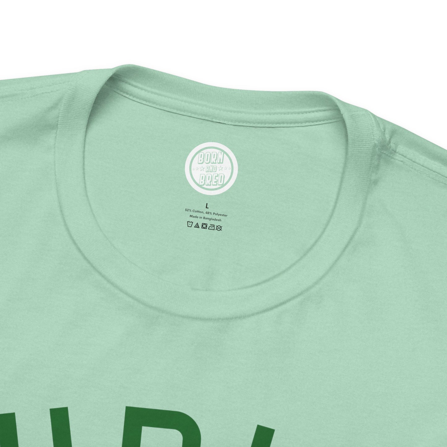 DUBLIN (arched type) OHIO-GREEN ON GREEN OPTIONS-Unisex Jersey Short Sleeve Tee