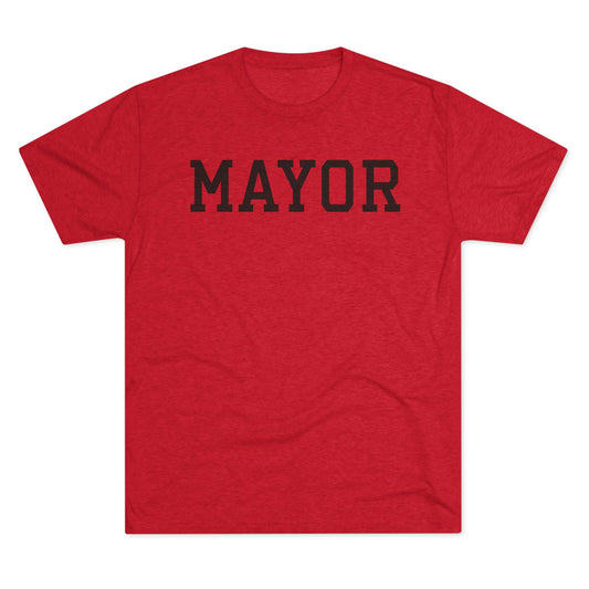 MAYOR-Unisex Tri-Blend Crew Tee