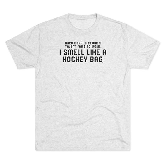I SMELL LIKE A HOCKEY BAG-Unisex Mineral Wash T-Shirt