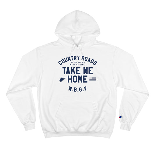 COMRADERY CHEMISTRY BUILDING COOKOUT_WEST BY GOD VIRGINIA-Champion Hoodie