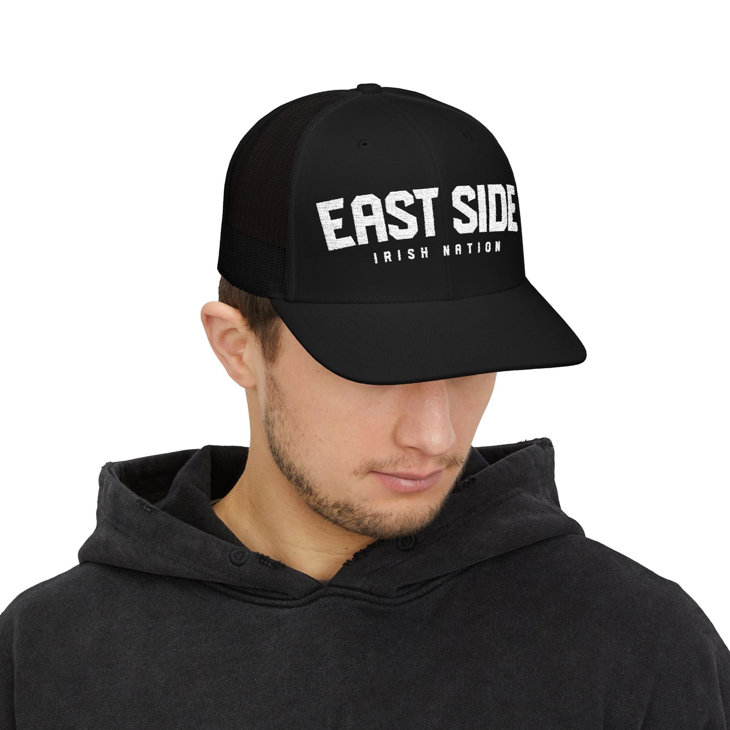 EAST SIDE (arched type), various colors - Snapback Trucker Cap