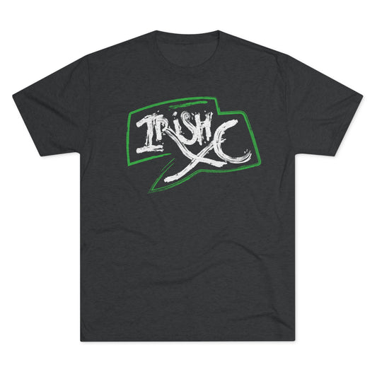 IRISH XC-Brush stroke-Unisex Tri-Blend Crew Tee