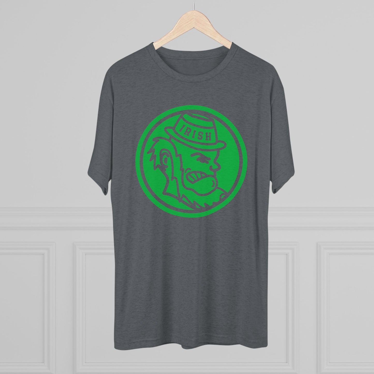 Leprechaun Medallion_Kelly Green – Tee — Irish St. Patrick’s Day Graphic Shirt