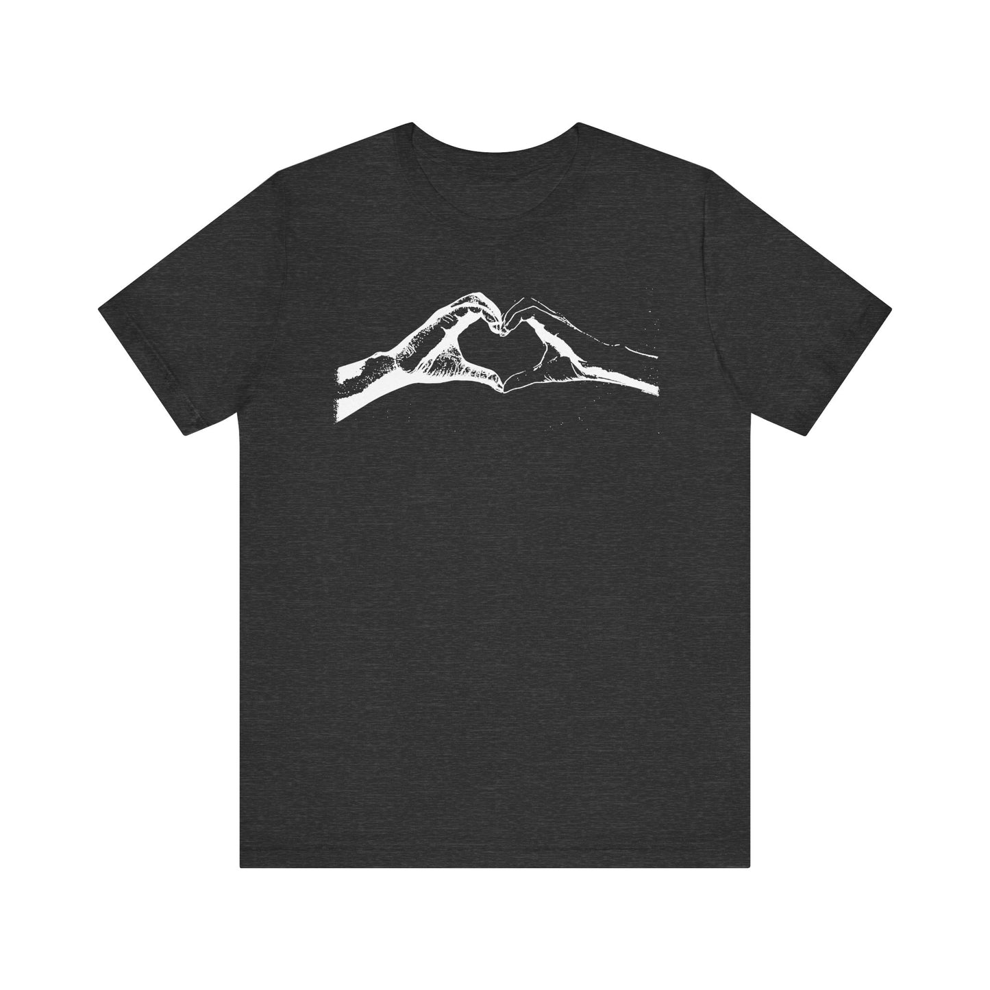 STRONGER TOGETHER_HEARTS HANDS - Unisex Jersey Short Sleeve Tee