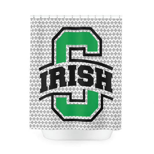 SCIOTO logo_LOGO pattern-Polyester Shower Curtain