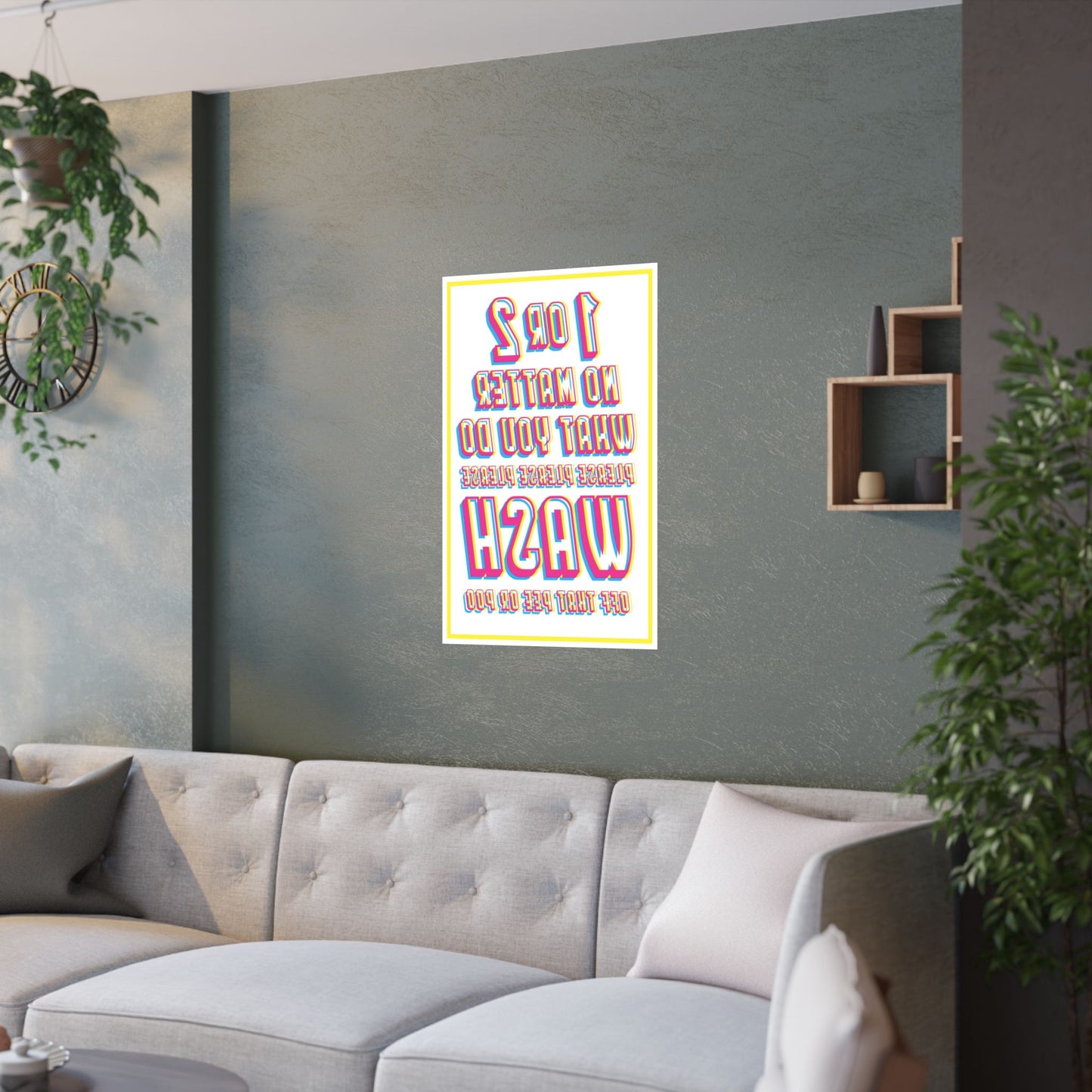 1 OR 2, NO MATTER WHAT YOU DO — WASH-Posters