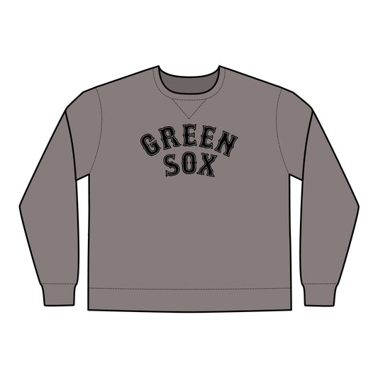 GREEN SOX (arched type) - Unisex ComfortWash® Garment Dyed Crewneck Sweatshirt