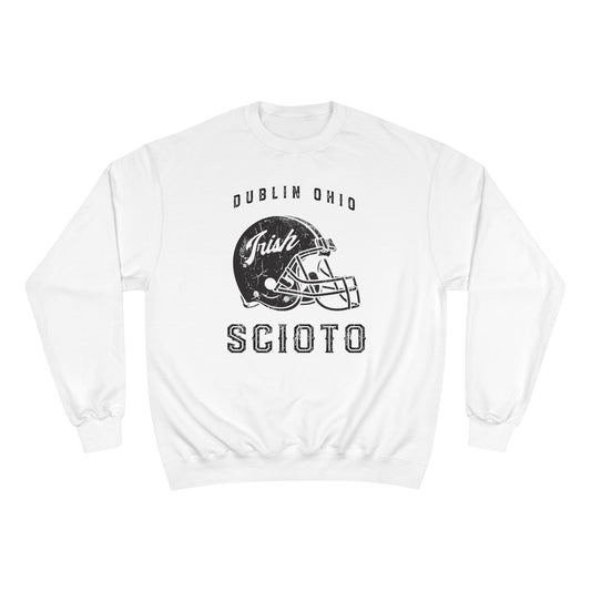 DUBLIN OHIO SCIOTO_FOOTBALL HELMET GRAPHIC-Champion Sweatshirt