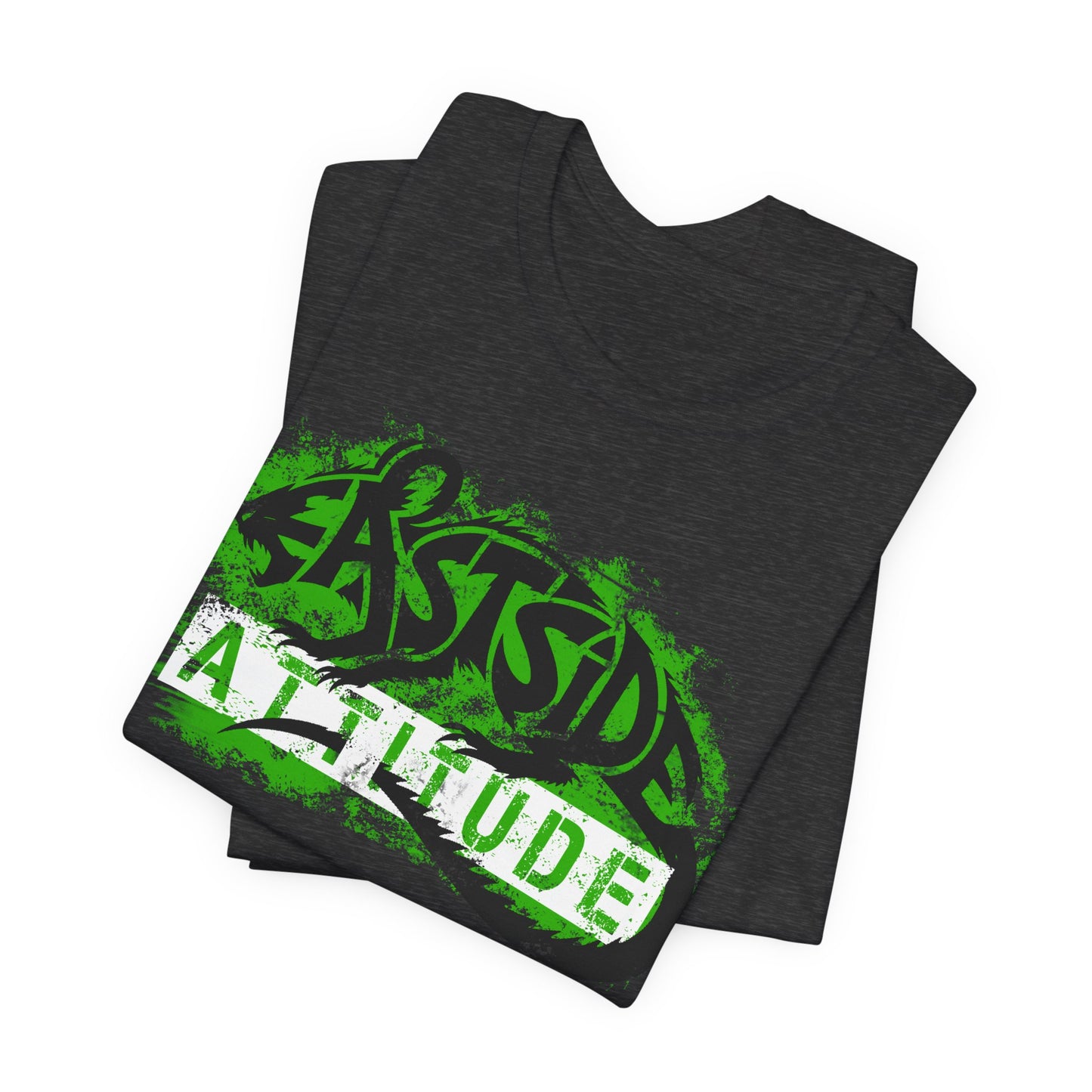 EASTSIDE ATTITUDE_Graphic Tee — distressed graphic Style T-Shirt