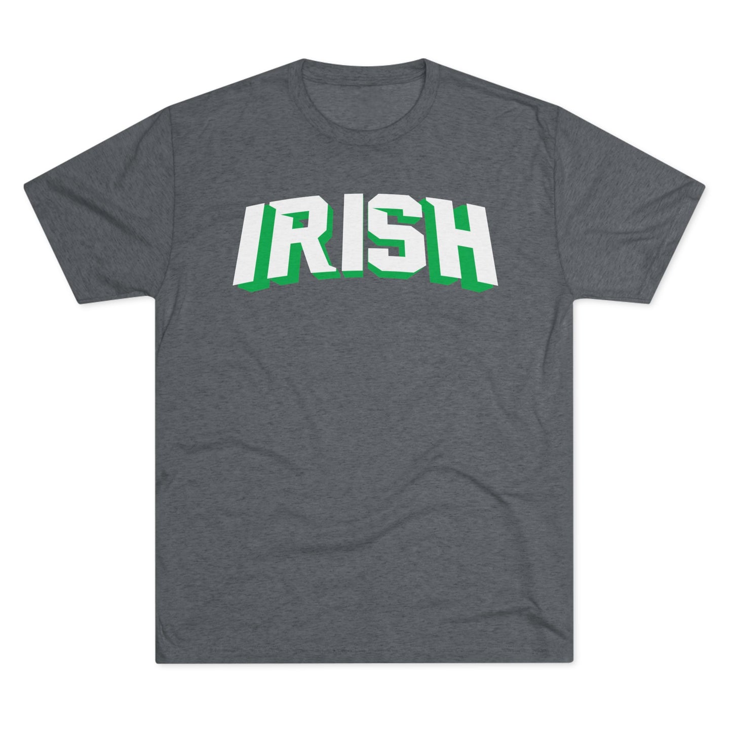 IRISH_DIMENSIONAL-ARCHED TYPE - Unisex Tri-Blend Crew Tee