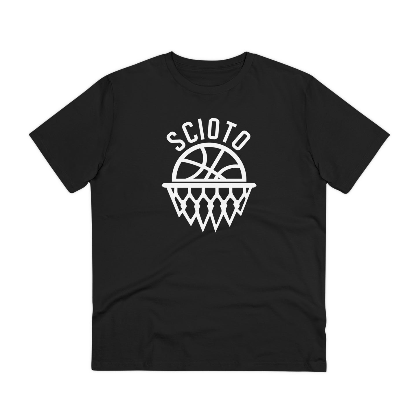 SCIOTO BALL-NET GRAPHIC-100% Organic combed ring-spung cotton, Creator T-shirt - Unisex